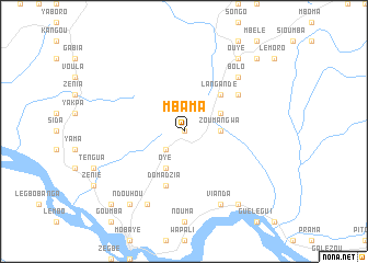 map of Mbama