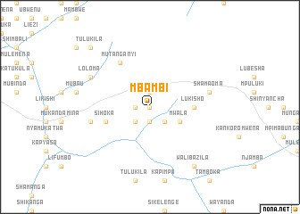 map of Mbambi
