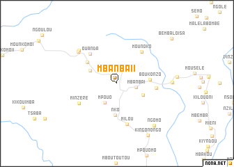 map of Mbanba II