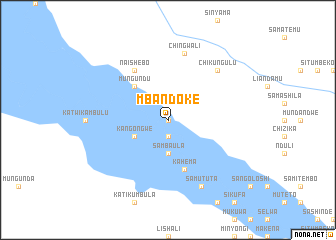 map of Mbandoke