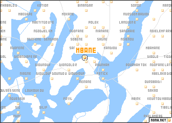 map of Mbane