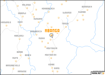 map of Mbanga