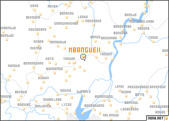 map of Mbangué II