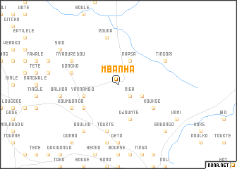 map of Mbanha