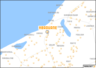map of Mbaouane