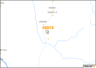 map of Mbaya