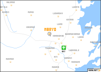map of Mbayo