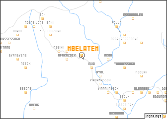 map of Mbelatem