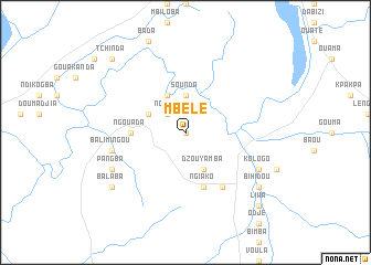 map of Mbélé