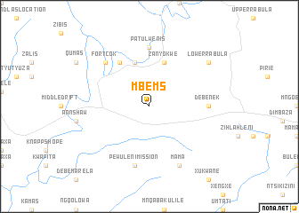 map of Mbemʼs