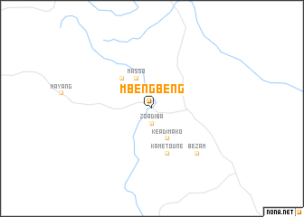 map of Mbengbeng