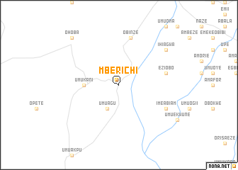 map of Mberichi