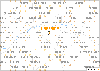 map of Mbessine