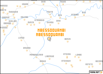 map of Mbésso-Ouambi