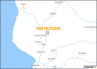 map of Mbetazicone