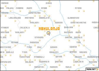 map of Mbhulanja