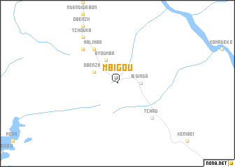map of Mbigou