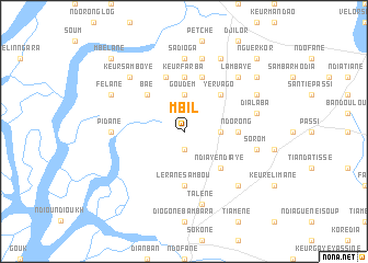 map of Mbil