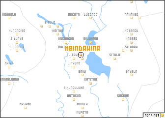 map of Mbindawina