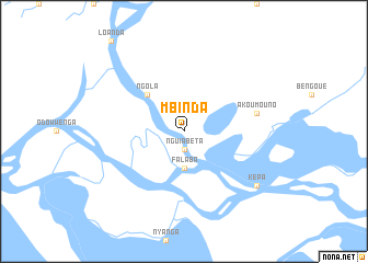 map of Mbinda