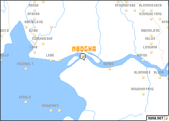 map of Mbogha