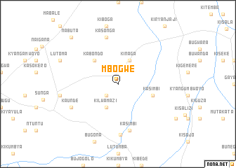 map of Mbogwe