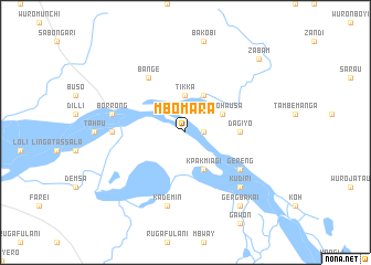 map of Mbomara