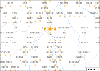 map of Mboma