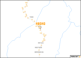 map of Mbomo