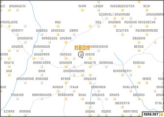 map of Mbom