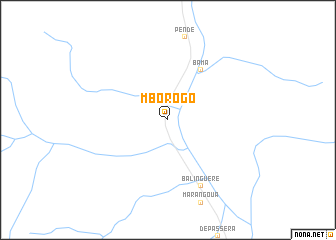 map of Mborogo