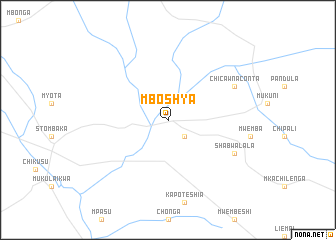 map of Mboshya