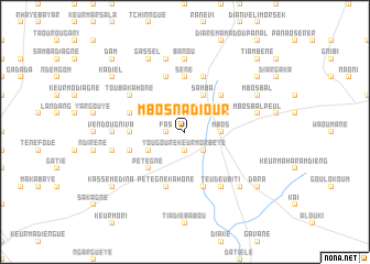 map of Mbos Nadiour