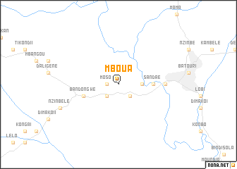 map of Mboua