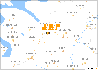 map of Mboukou