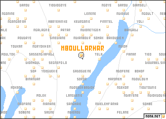 map of Mboul Larhar