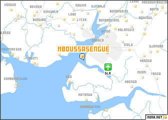 map of Mboussa Sengué