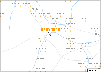 map of Mboyonga