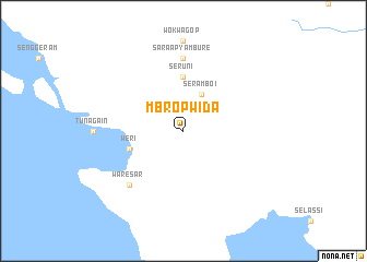 map of Mbropwida