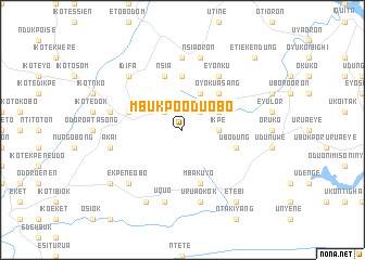 map of Mbukpo Oduobo