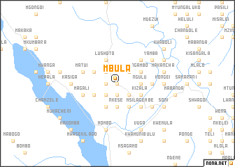 map of Mbula
