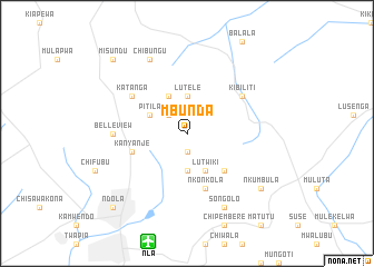 map of Mbunda