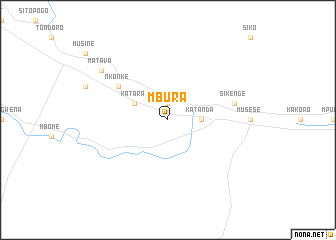 map of Mbura