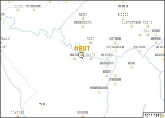 map of Mbut
