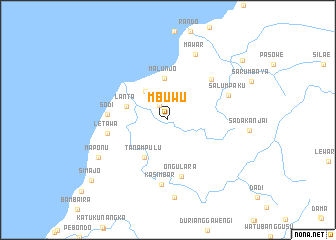 map of Mbuwu