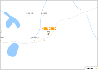 map of Mbwania