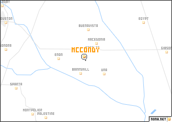 map of McCondy