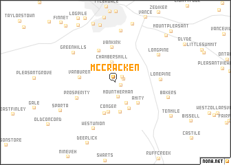map of McCracken