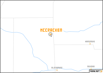 map of McCracken