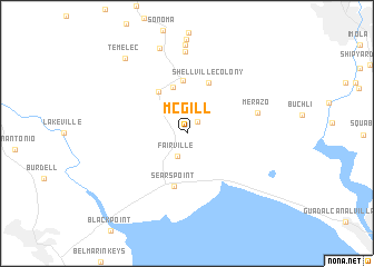 map of McGill